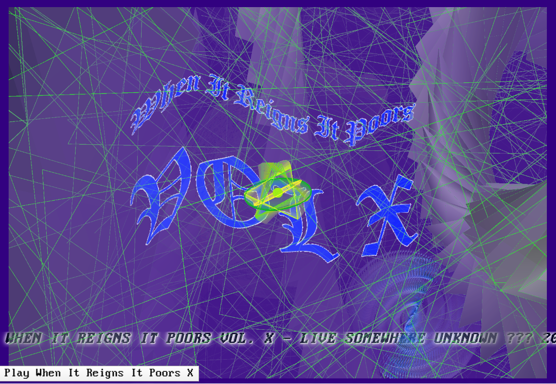 avola when it reigns it poors volume x interactive experience